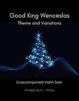 Good King Wenceslas - Theme and Variations P.O.D. cover